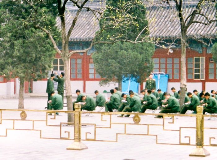 007 - Beijing - Forbidden City - Army lesson.jpg