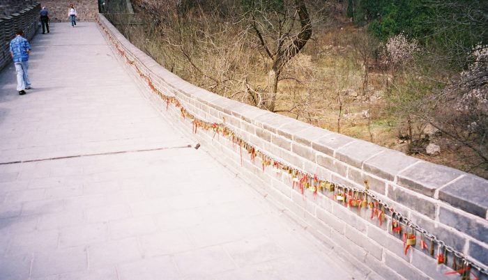 070 - Beijing - The Great Wall - Locks signifying marriage bonds.jpg