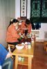 9 - East jet staff giving a graceful demonstration of the Chinese tea ceremony.jpg
