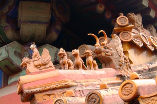 05 - Beijing - Forbidden City - number of animals show importance of house.jpg